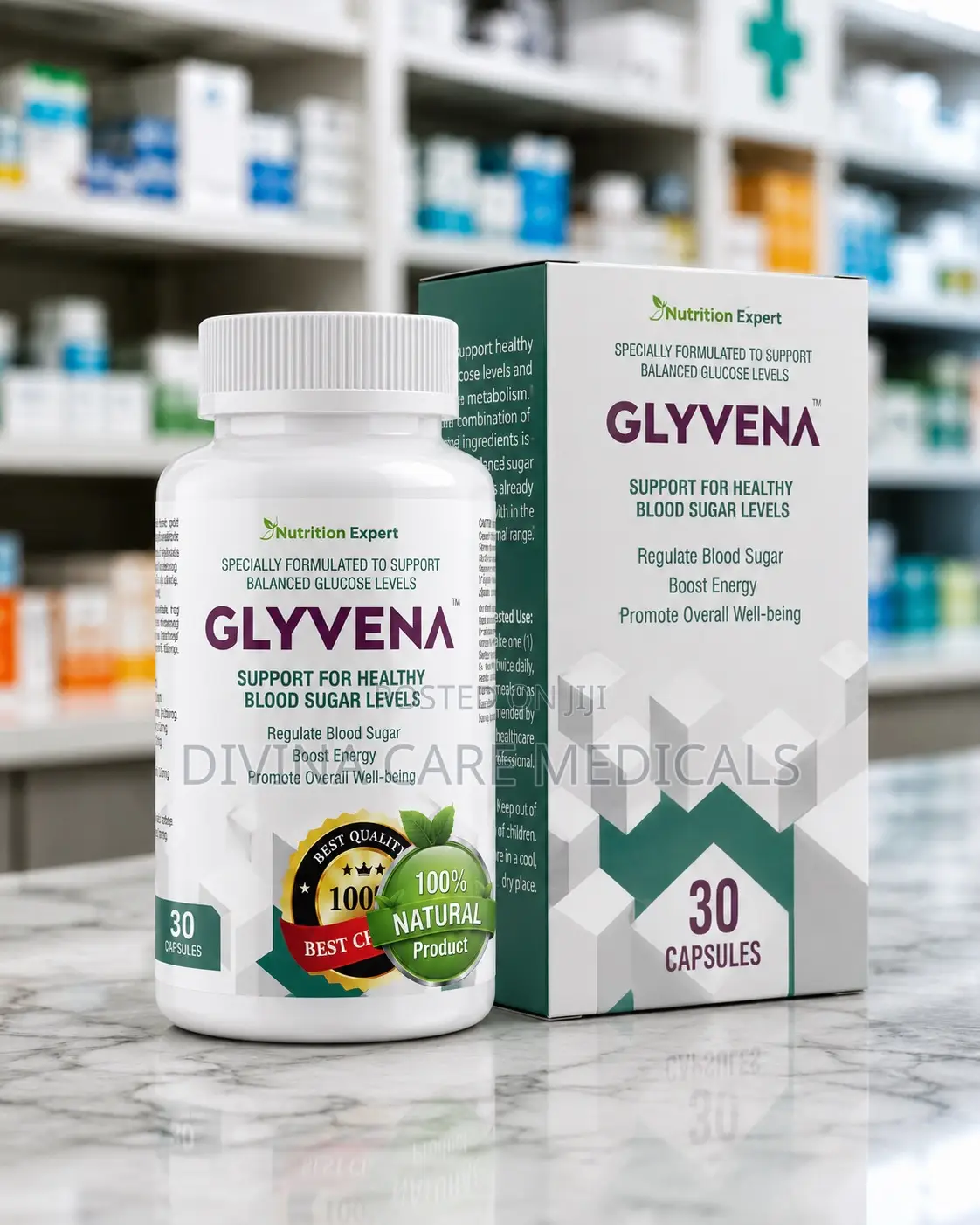 Glyvena Food Supplement – Supports Healthy Blood Sugar Levels