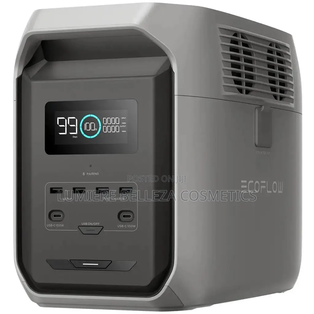 EcoFlow DELTA 3 2000 Solar Generator – Powerful Home Backup System