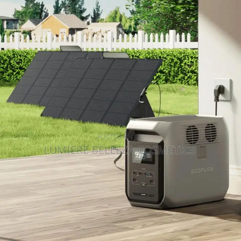 EcoFlow DELTA 3 2000 Solar Generator – Powerful Home Backup System