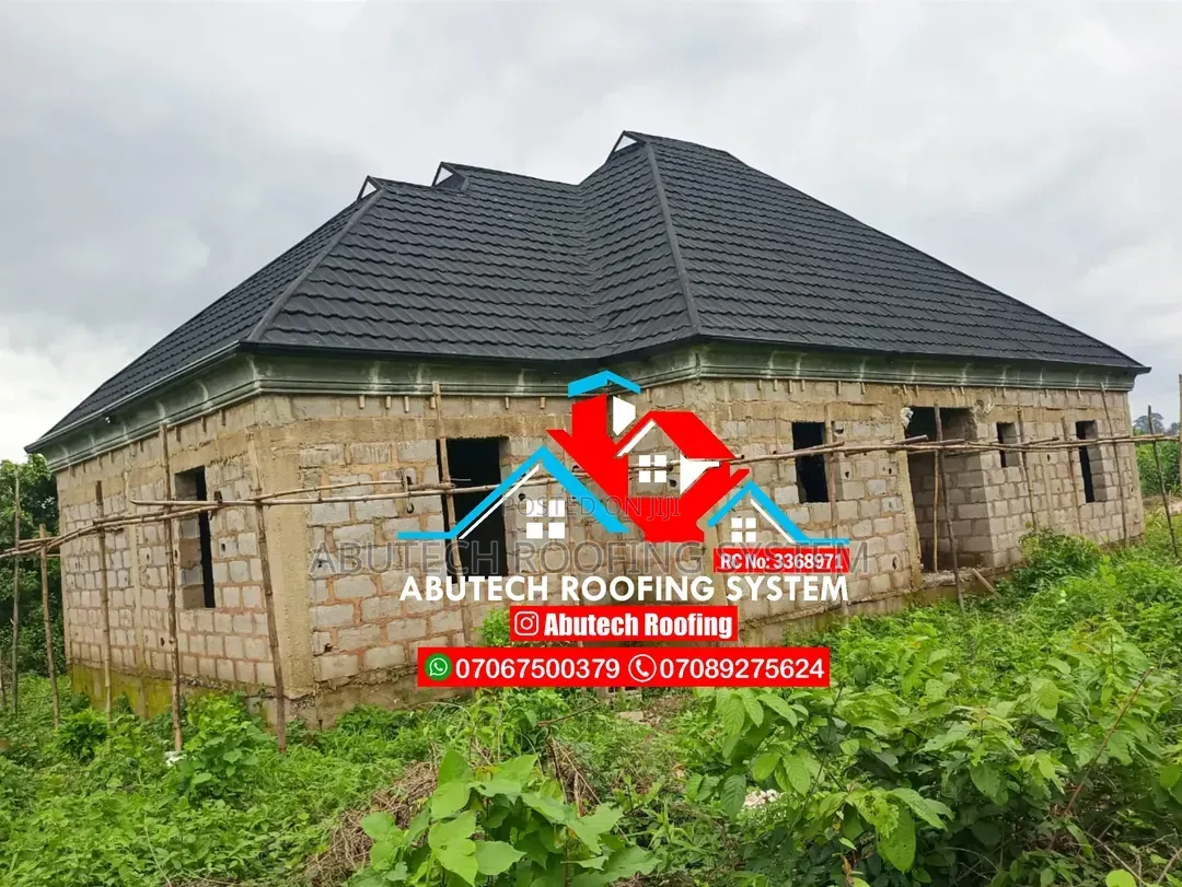 Original 0.55mm Black Bond New-Zealand Stone Coated Roofing Sheets
