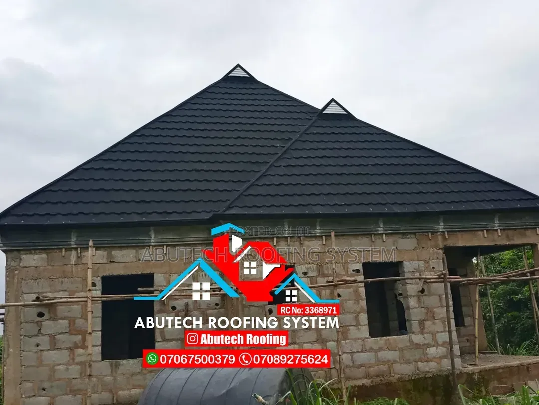 Original 0.55mm Black Bond New-Zealand Stone Coated Roofing Sheets