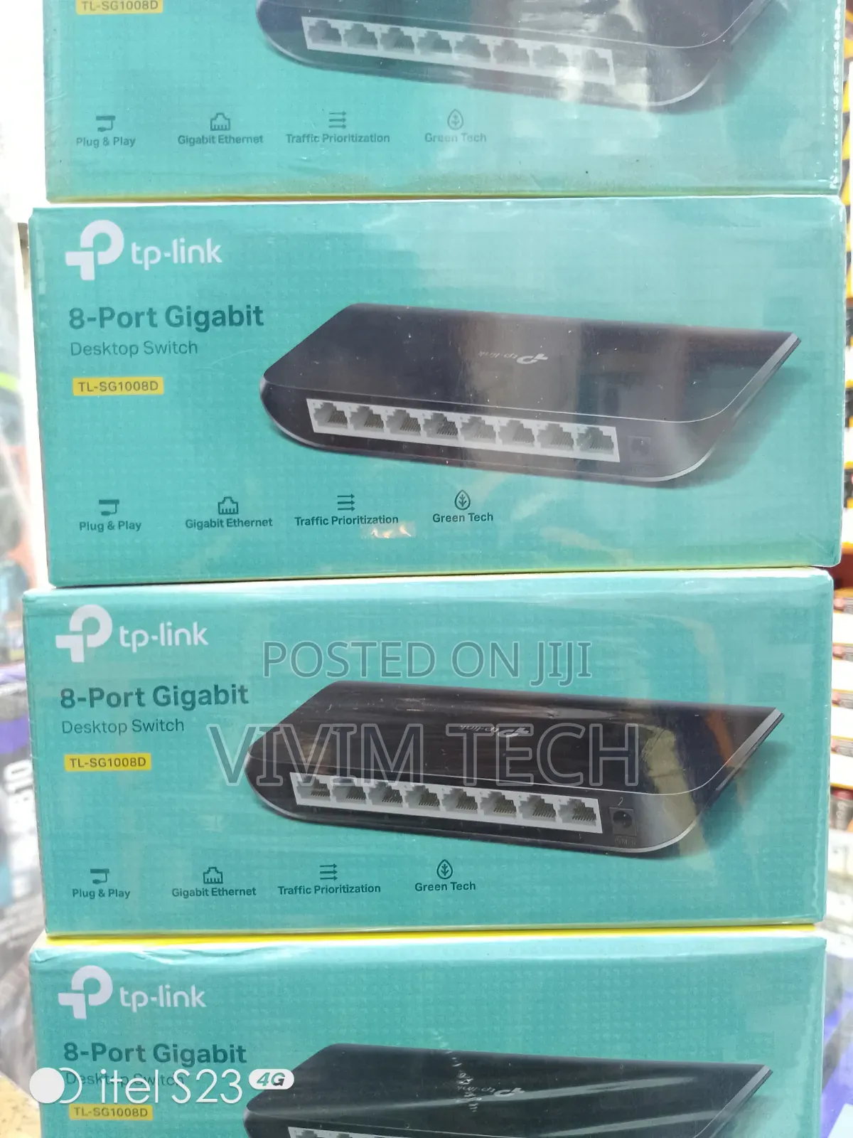 Tplink TL-SG1008D 8ports Gigabit Desktop Switch