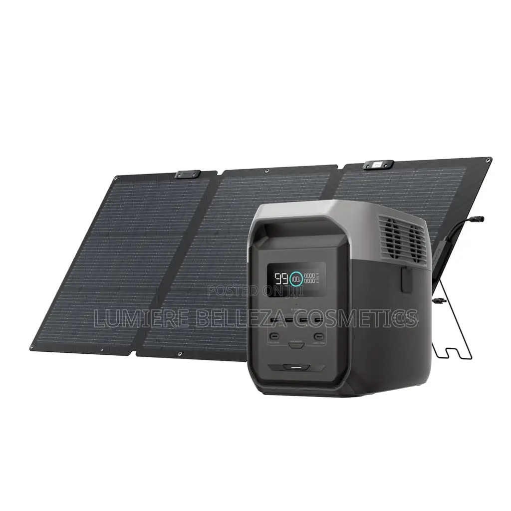EcoFlow DELTA 3 1000 Solar Generator – Portable Power Solution