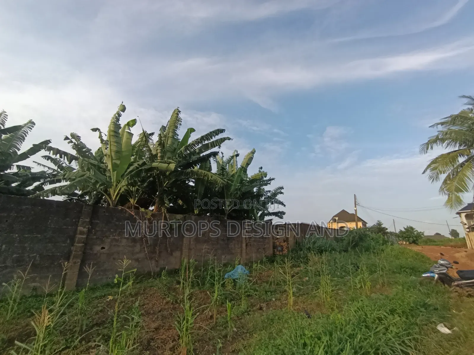 A Table Dry Land Fenced Gated in a Serene Environment We Good Title