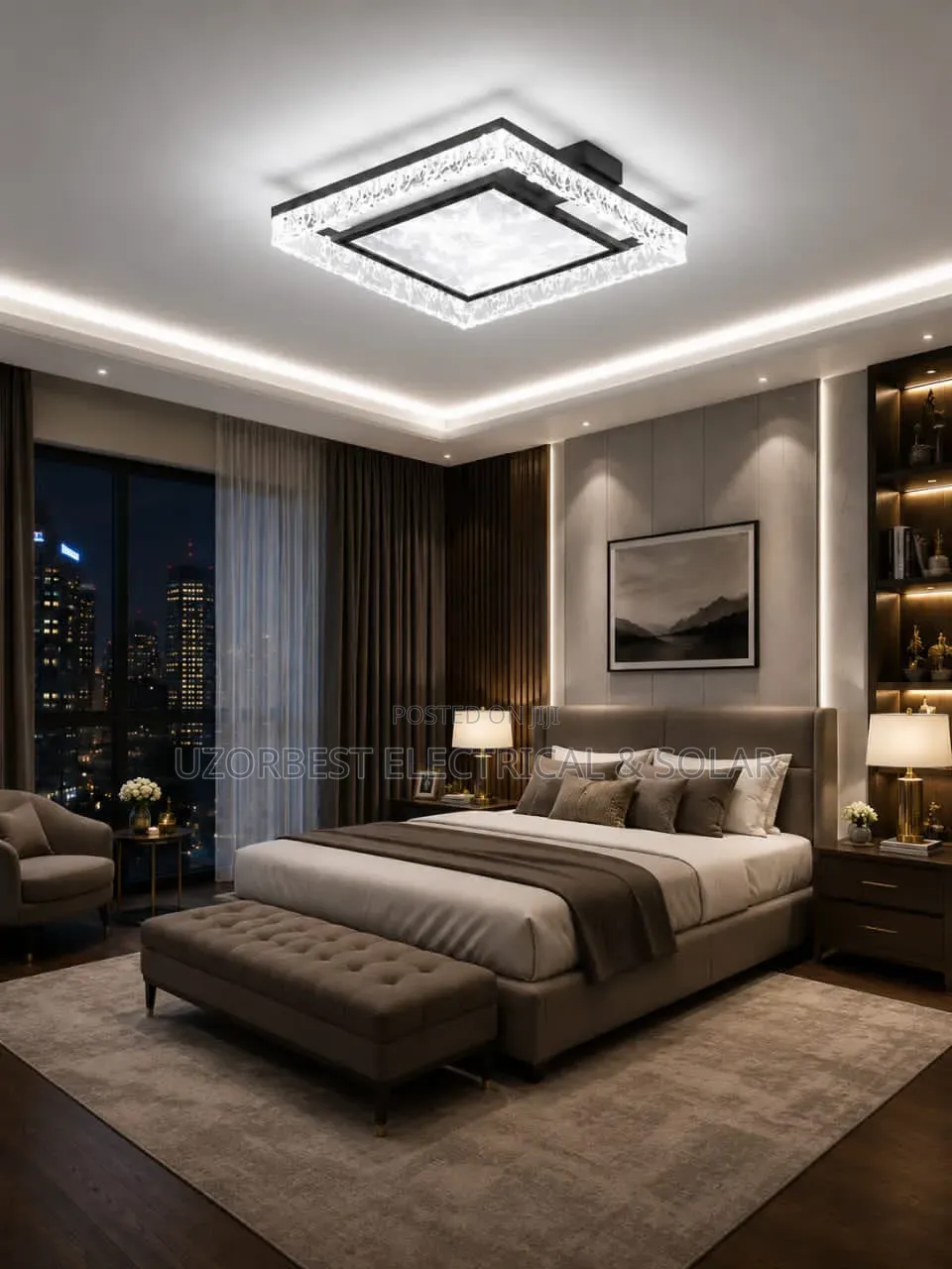 500mm Square Ceiling Light