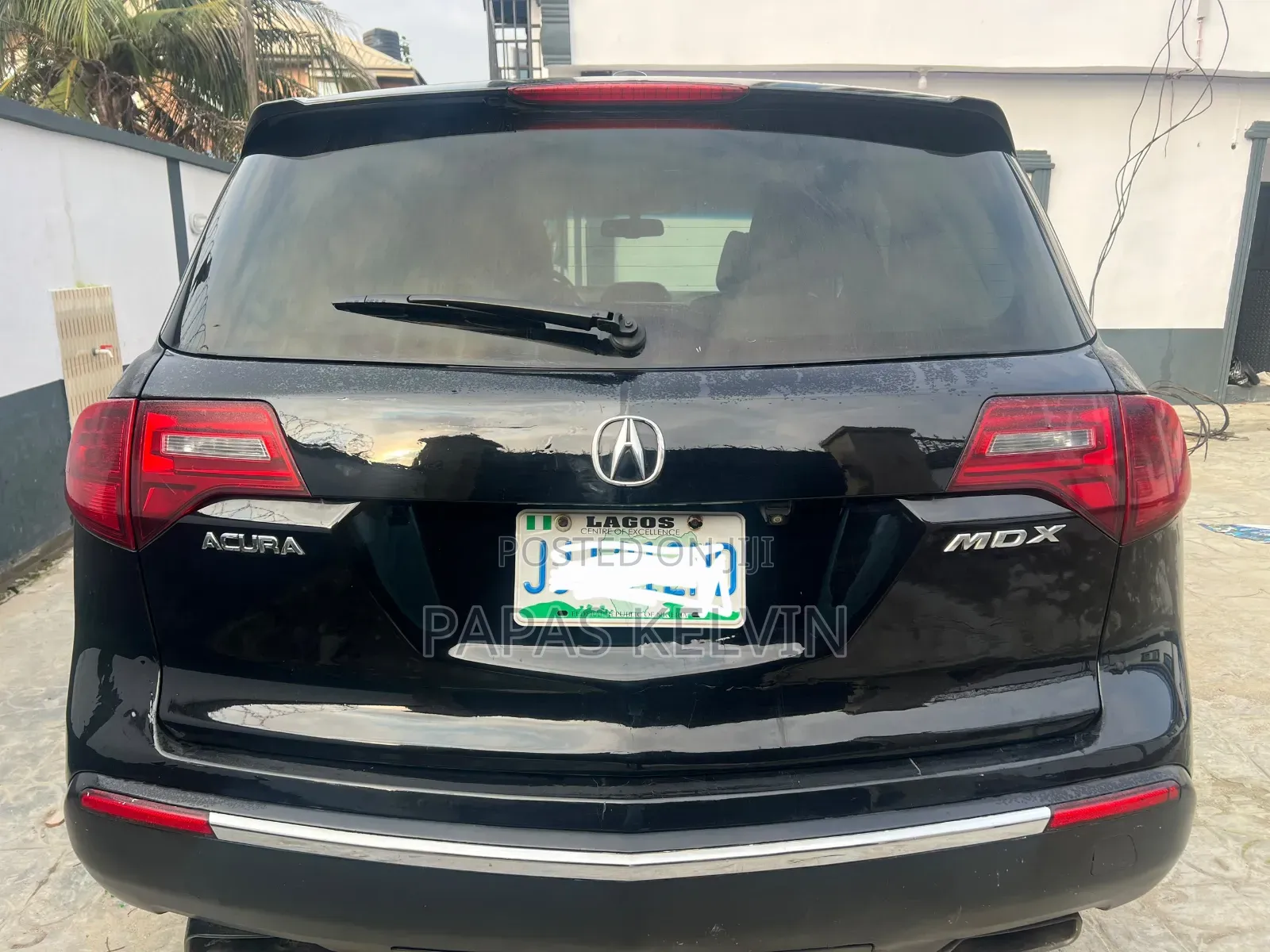 Acura MDX Advance Package SUV AWD (3.7L 6cyl 6A) 2012 Black