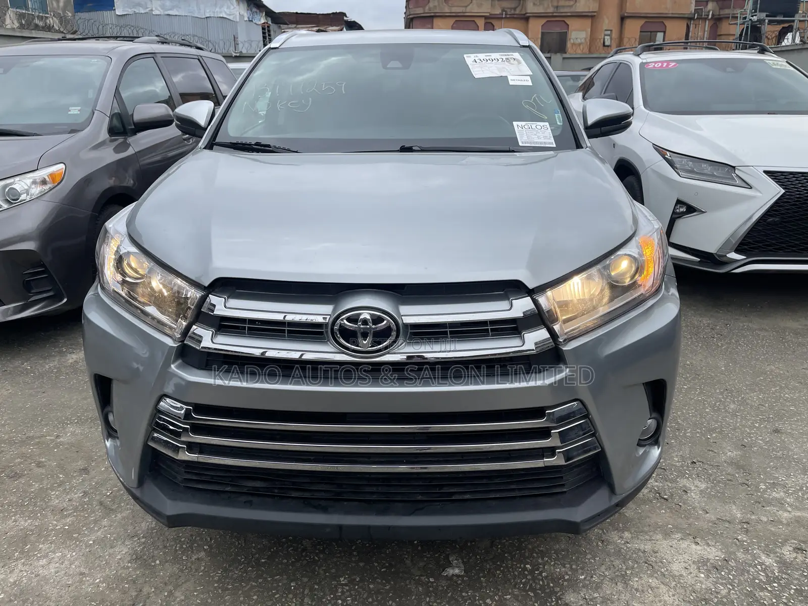 Toyota Highlander 2017 Silver