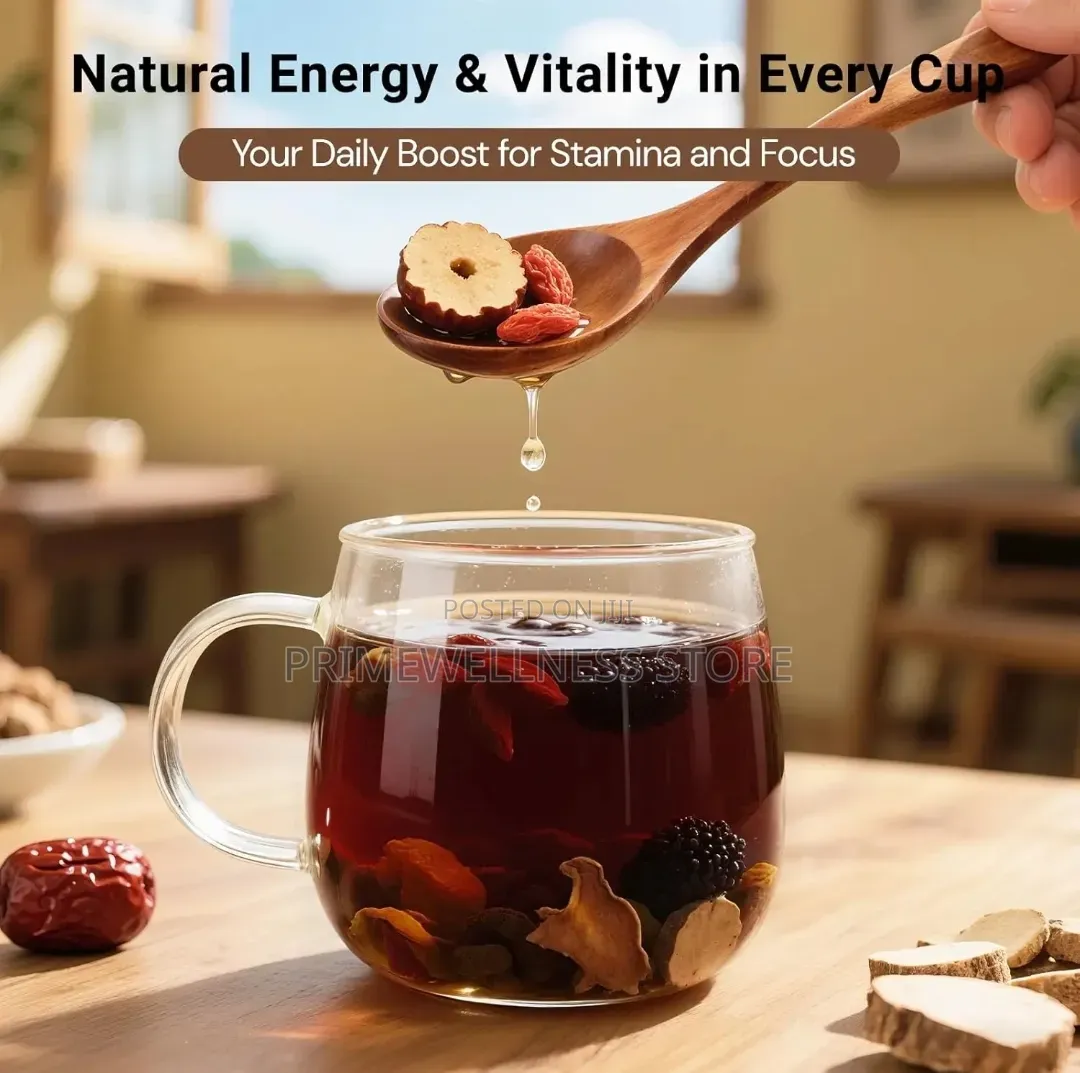 Ginseng 10 Treasure Tea 150g, 5g and 30bags in a Pack