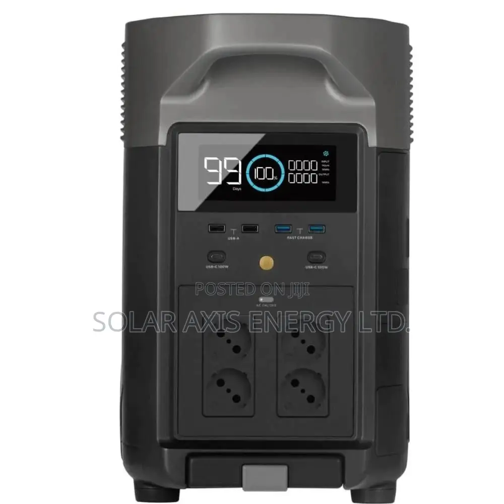 EcoFlow DELTA Pro Solar Generator – Heavy Duty Backup Power System