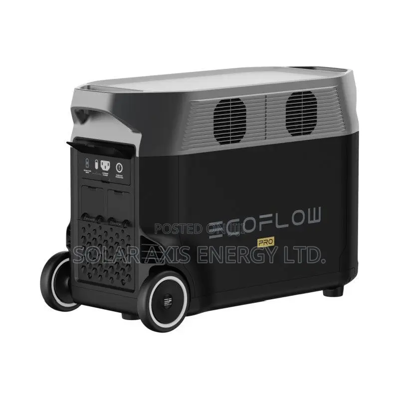 EcoFlow DELTA Pro Solar Generator – Heavy Duty Backup Power System
