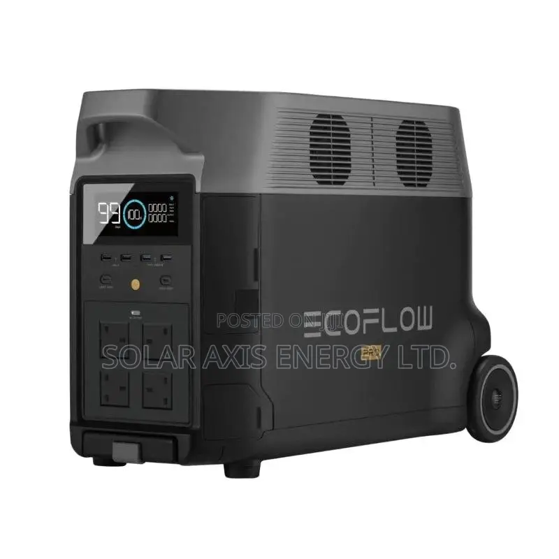 EcoFlow DELTA Pro Solar Generator – Heavy Duty Backup Power System