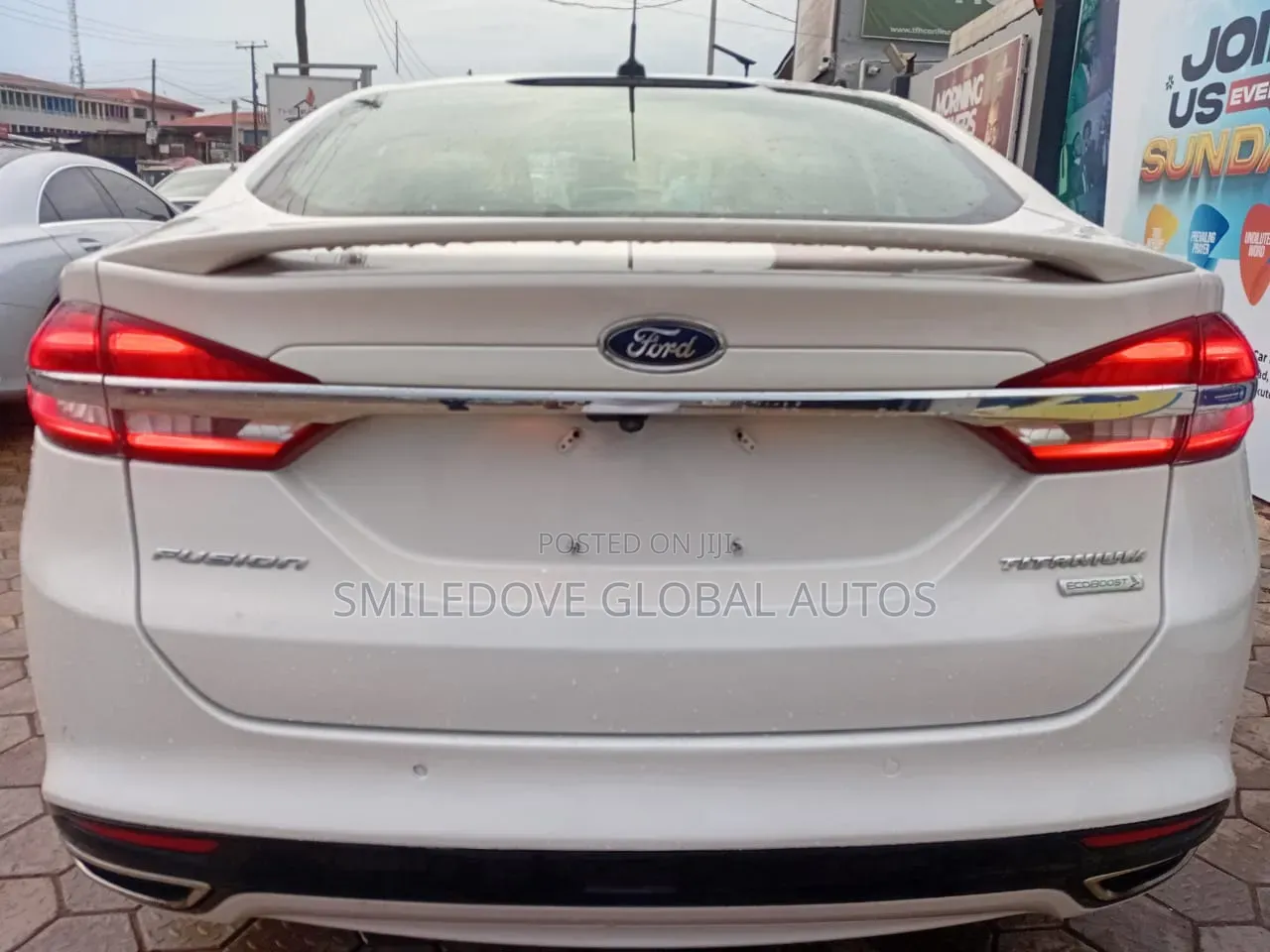 Ford Fusion 2018 White