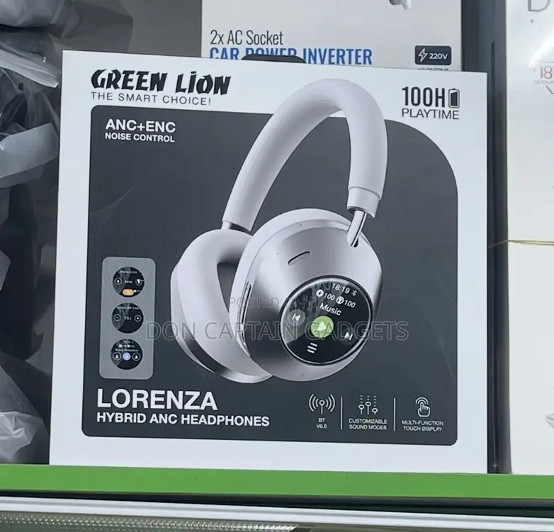 Green Lion Lorenza Hybrid ANC Headset ANC+ENC Noise Control