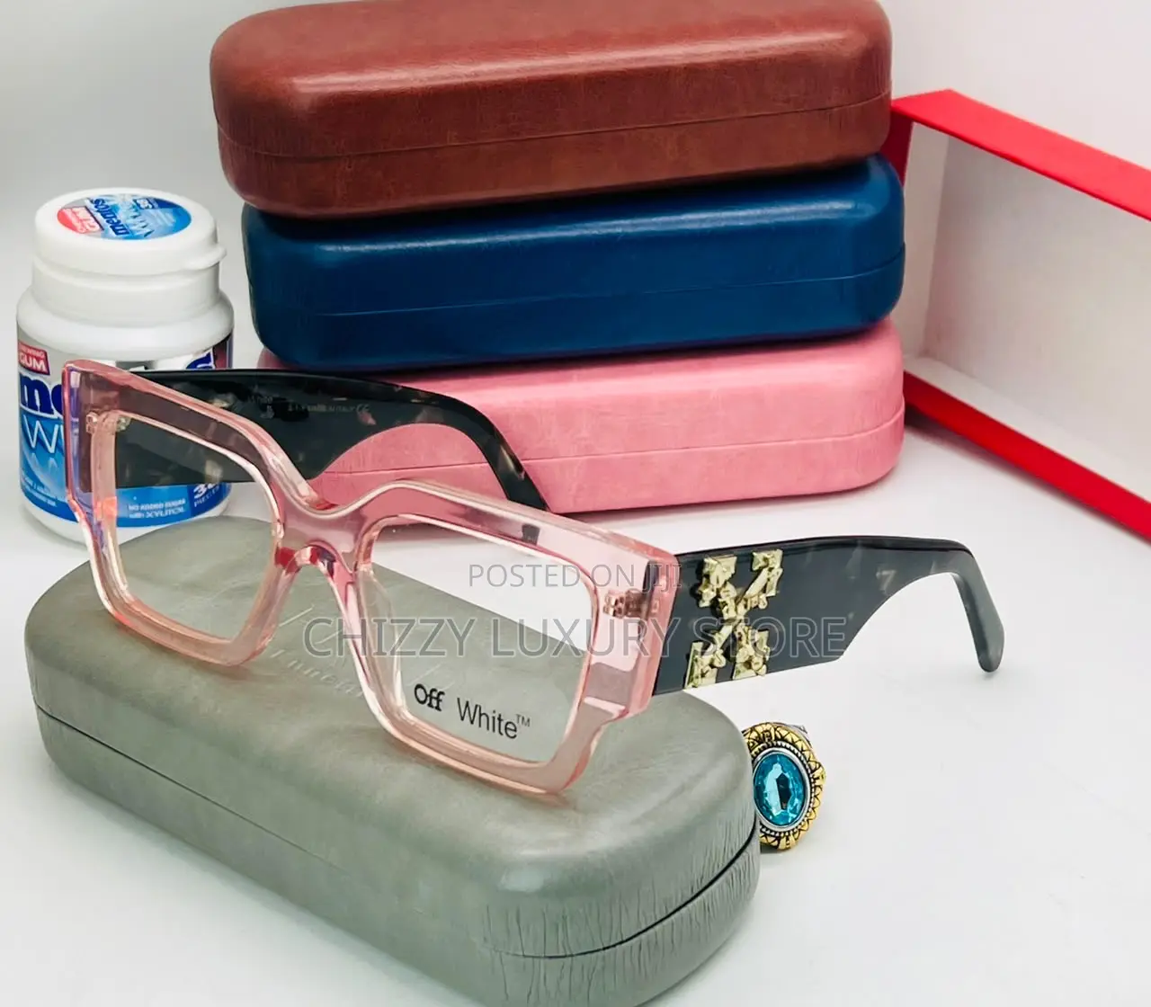 Off-White Quality Luxury Frame Glasses