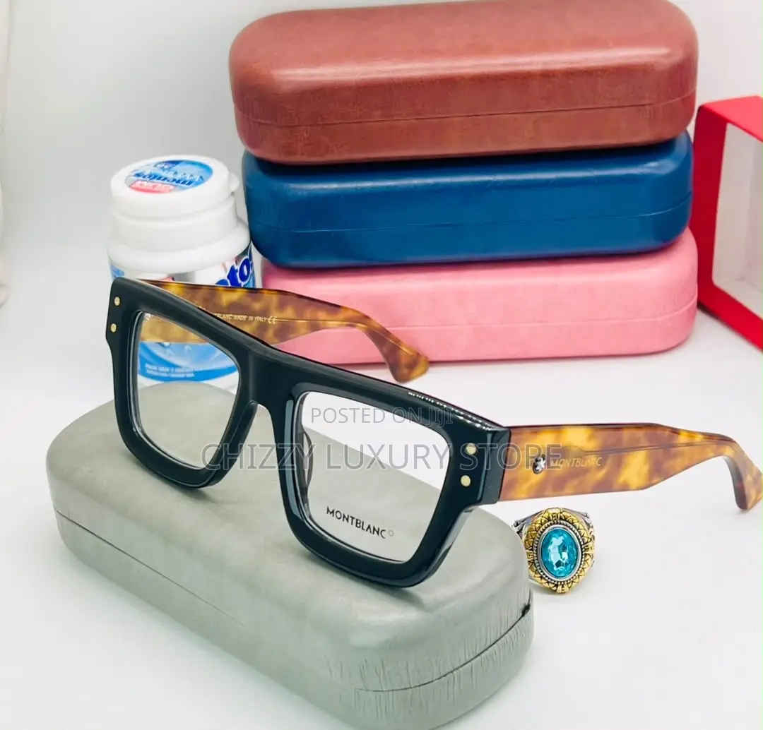 Mont Blanc Quality Luxury Men Frame Glasses