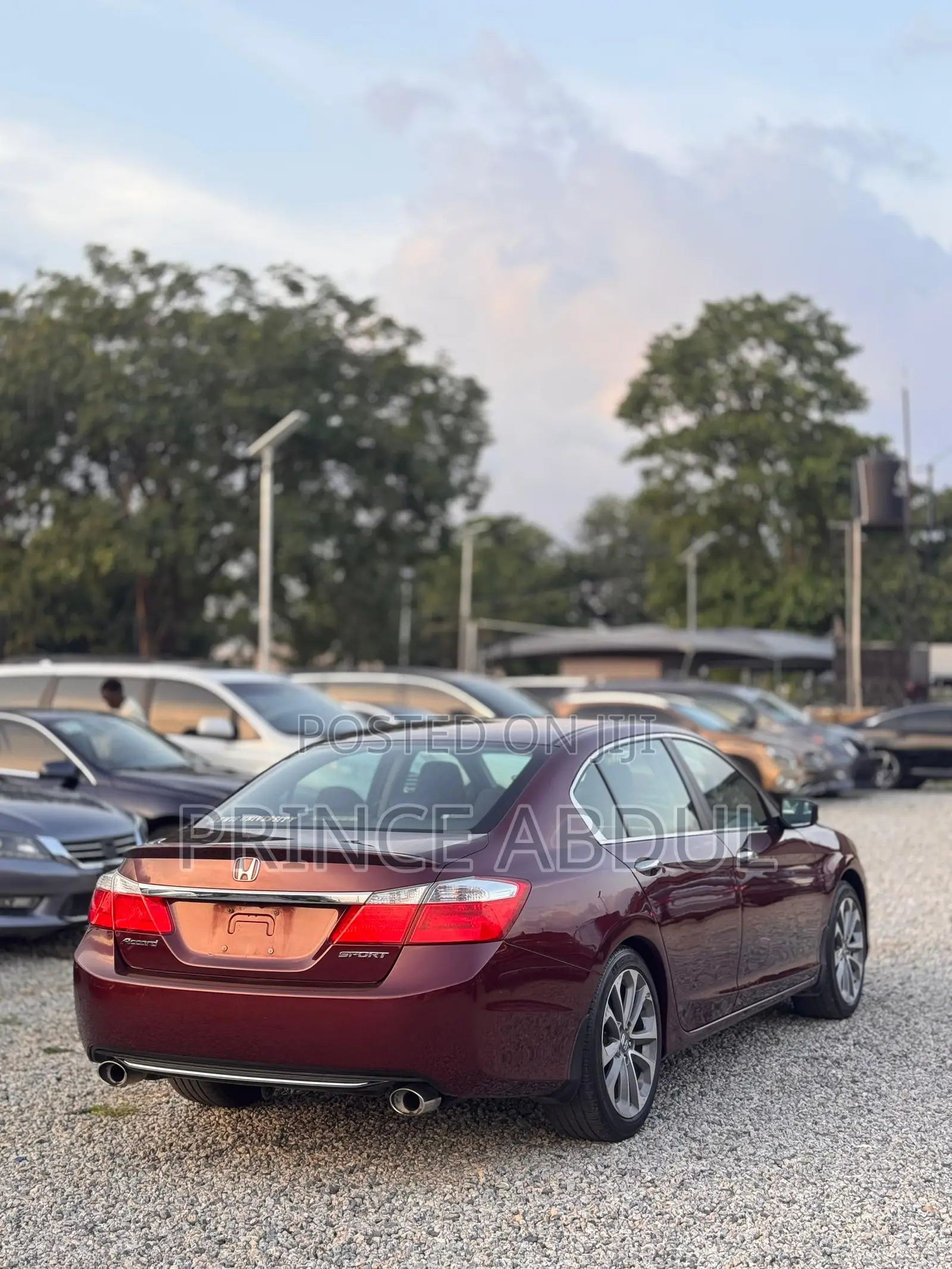 Honda Accord 2013 Burgundy