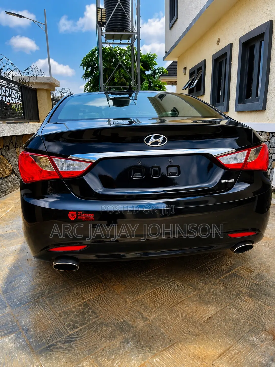 Hyundai Sonata Limited 2.0T Sedan (2.0L 4cyl 6A) 2012 Black