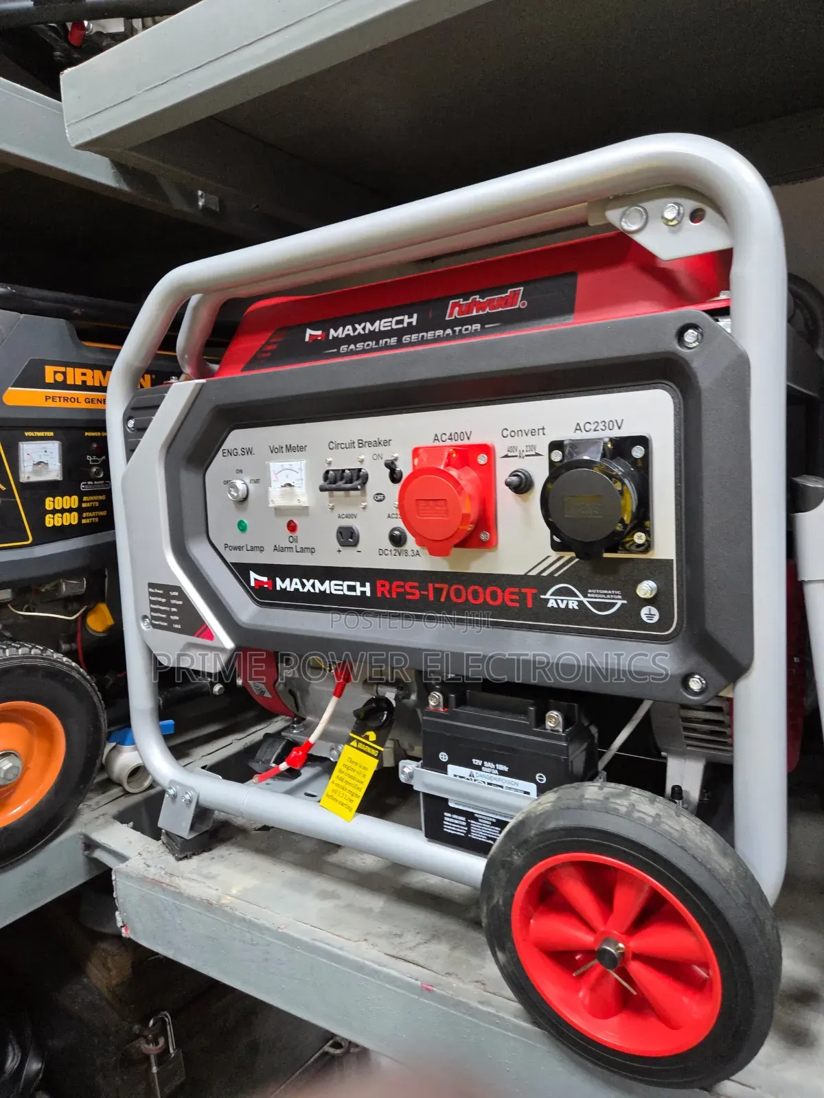 Maxmech 15kVA 3-Phase Generator – Heavy Duty Power