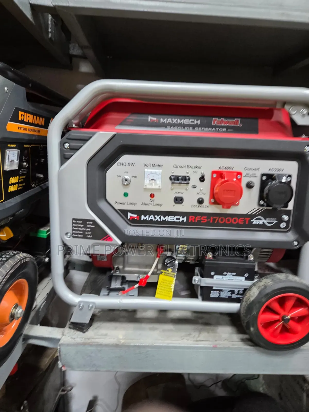 Maxmech 15kVA 3-Phase Generator – Heavy Duty Power