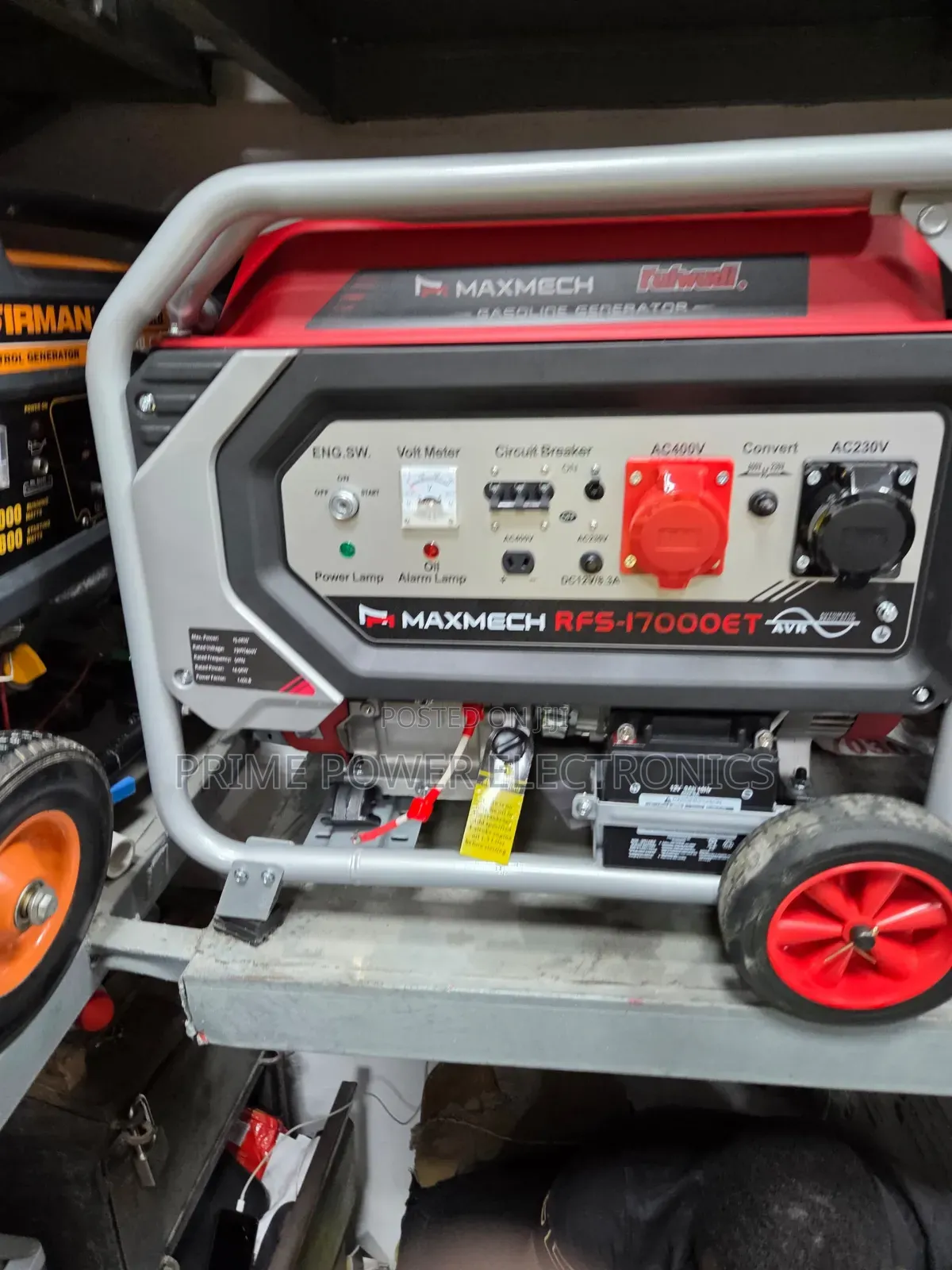 15kVA Maxmech Generator – Reliable Backup Powe