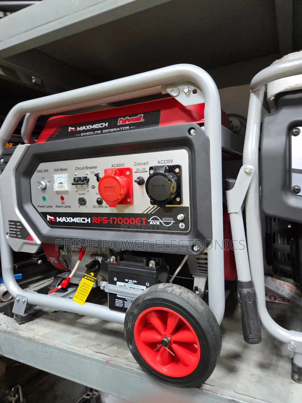 15kVA Maxmech Generator – Reliable Backup Powe