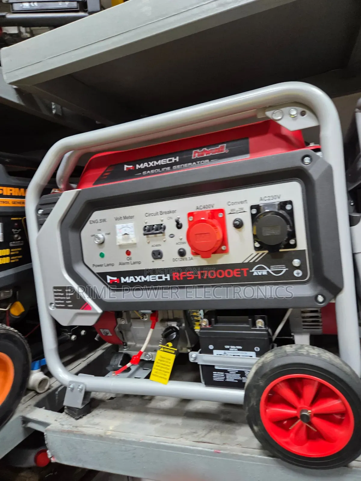15kVA 3-Phase Maxmech Generator With Key Start