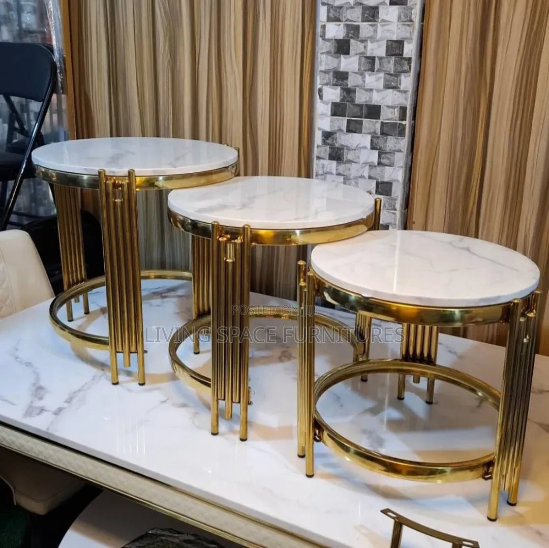 Marble Tops 3in1 Side Stools