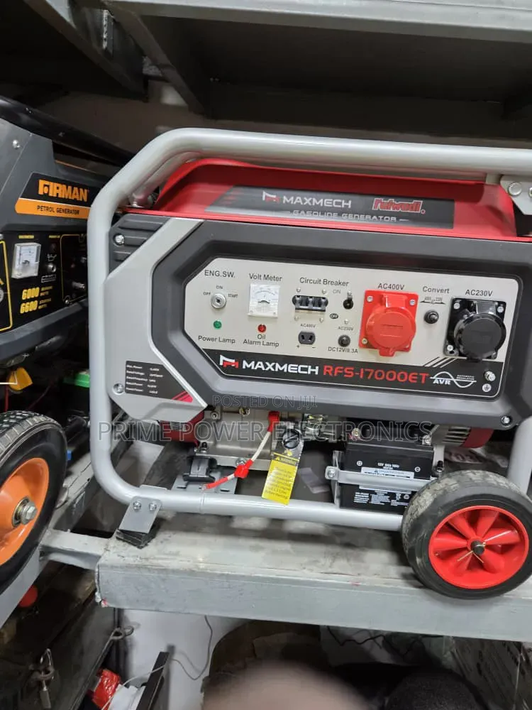 15kVA Maxmech Petrol Generator – Big Power, Great Performance