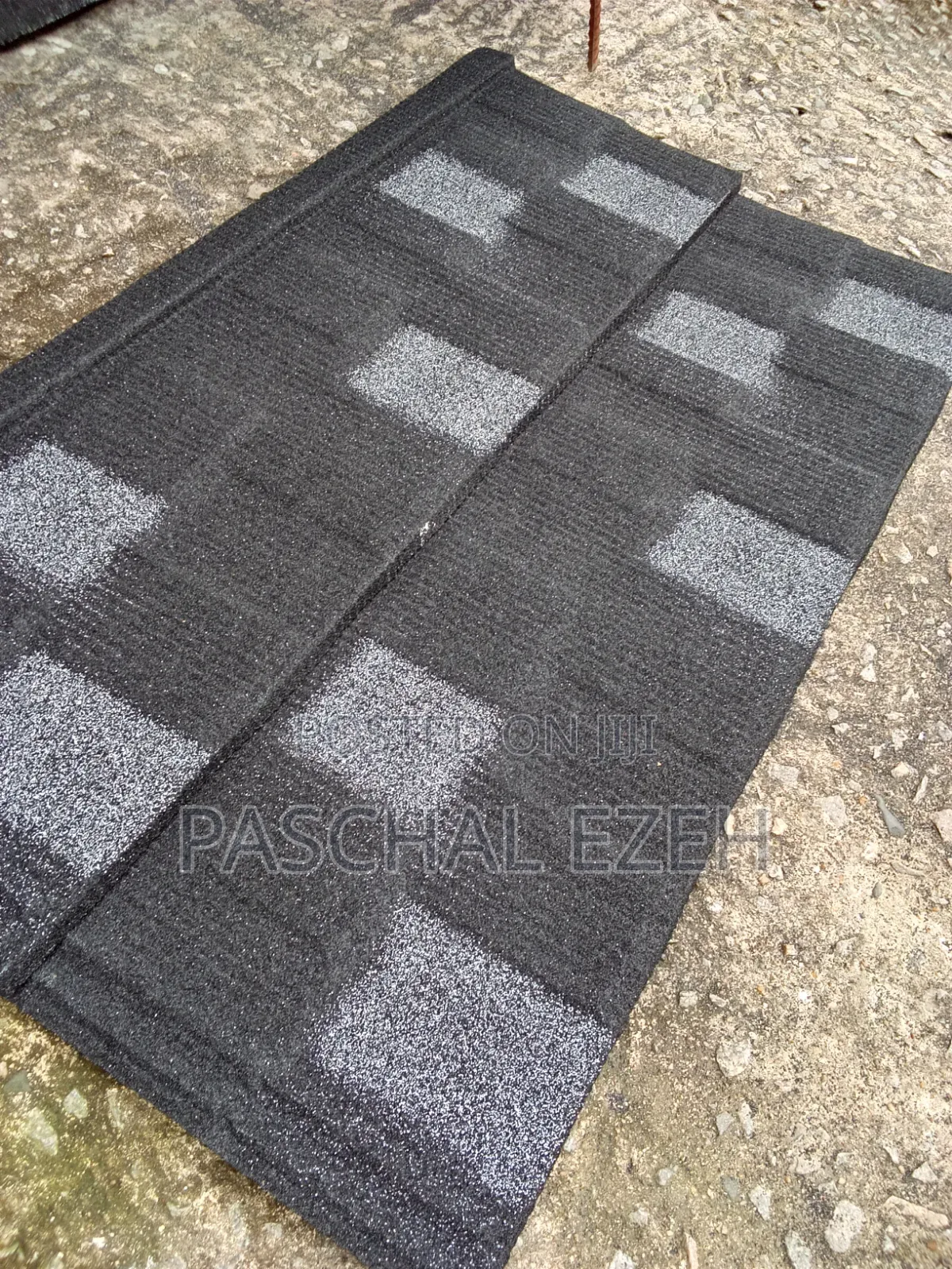 Black Shingle With White Patches, Strong, Elegant and Style