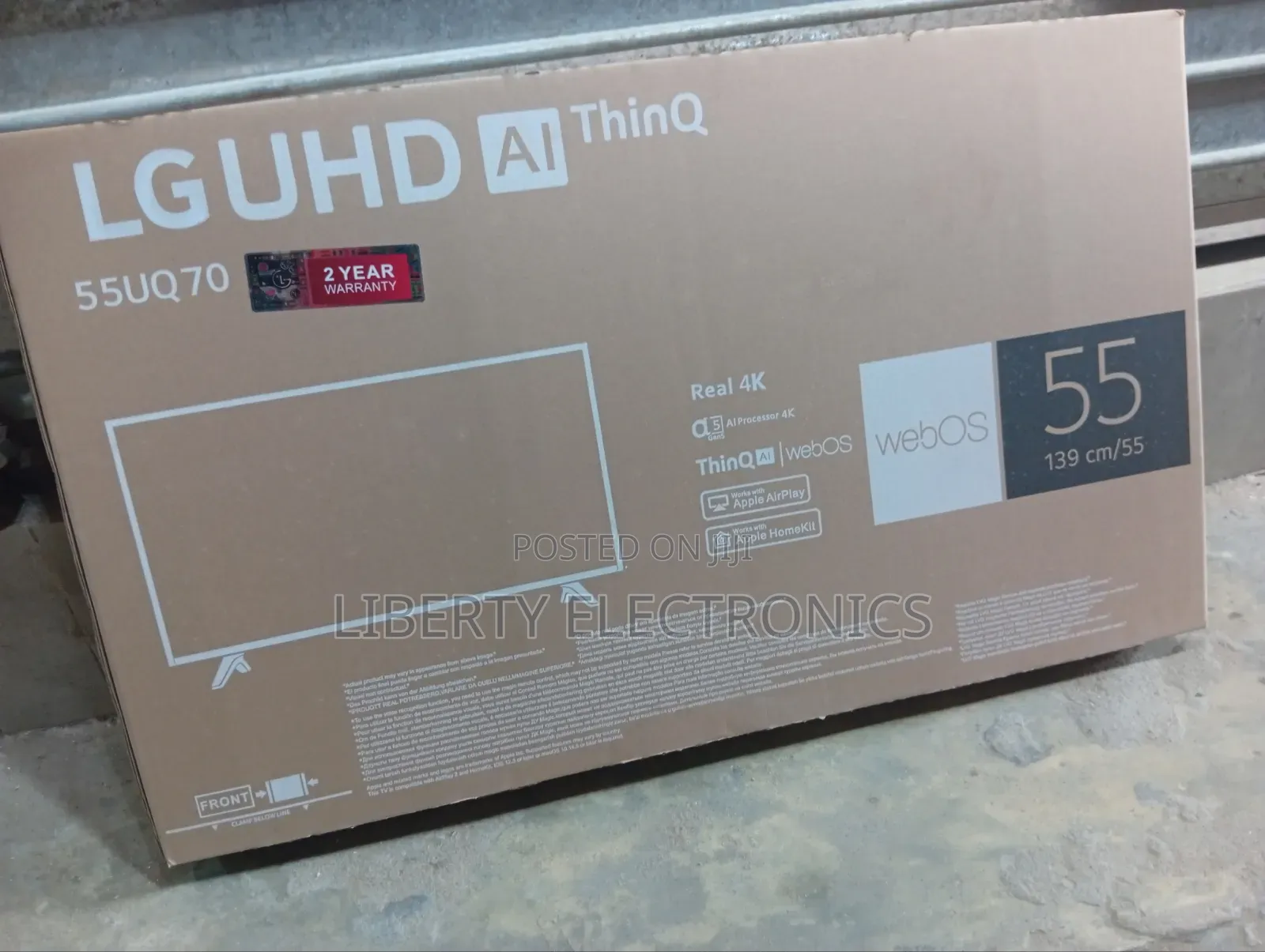 LG 55 Inches Smart TV Facebook
