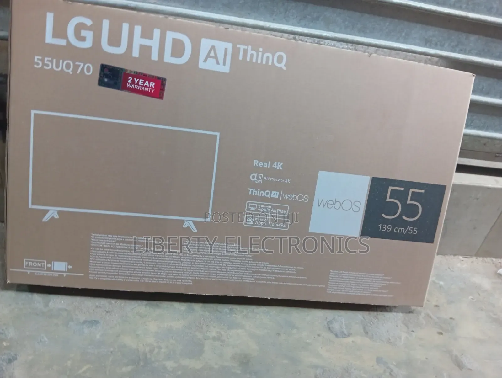 LG 55 Inches Smart TV Facebook