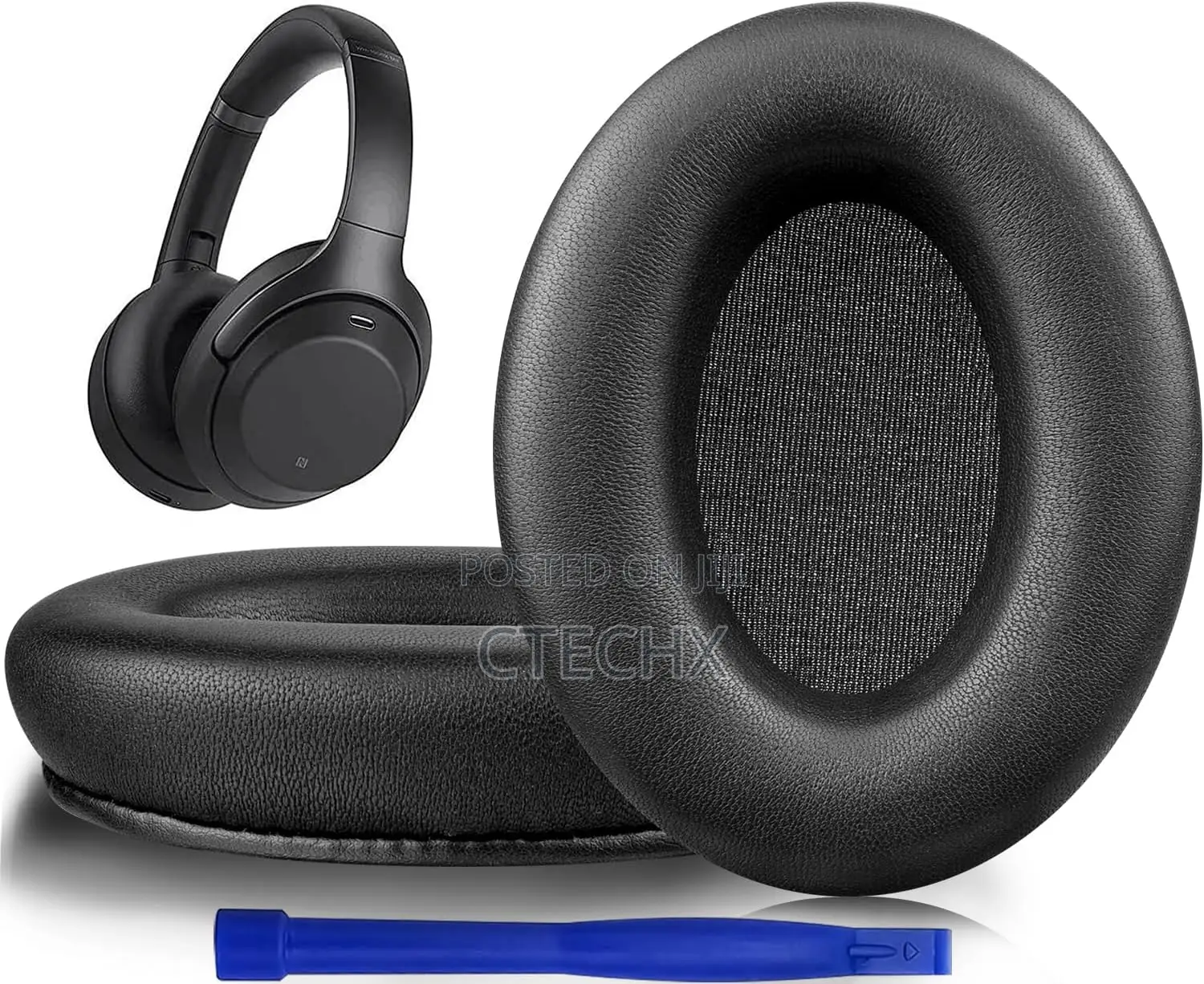 Sony WH-1000XM3 Replacement Ear Pads Lambskin High Density Foam