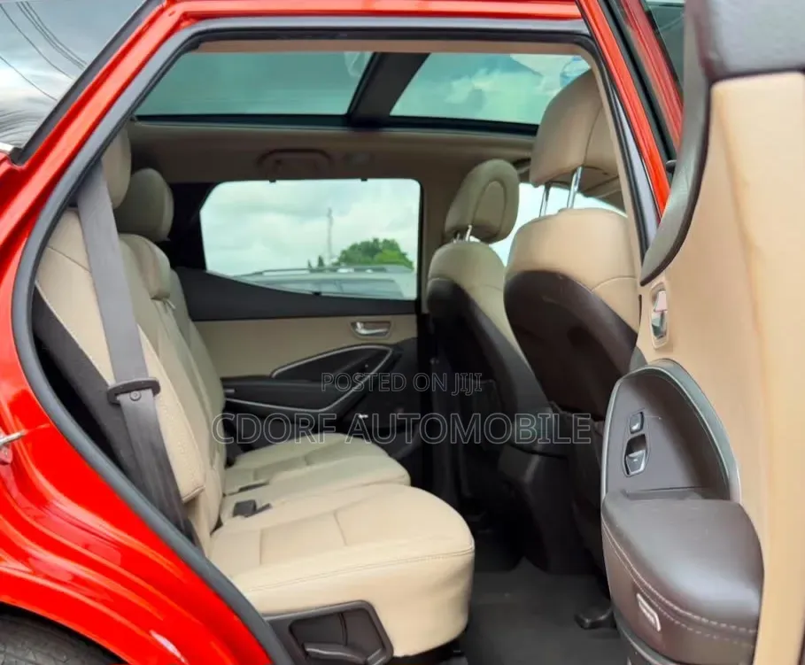 Hyundai Santa Fe 2017 Orange