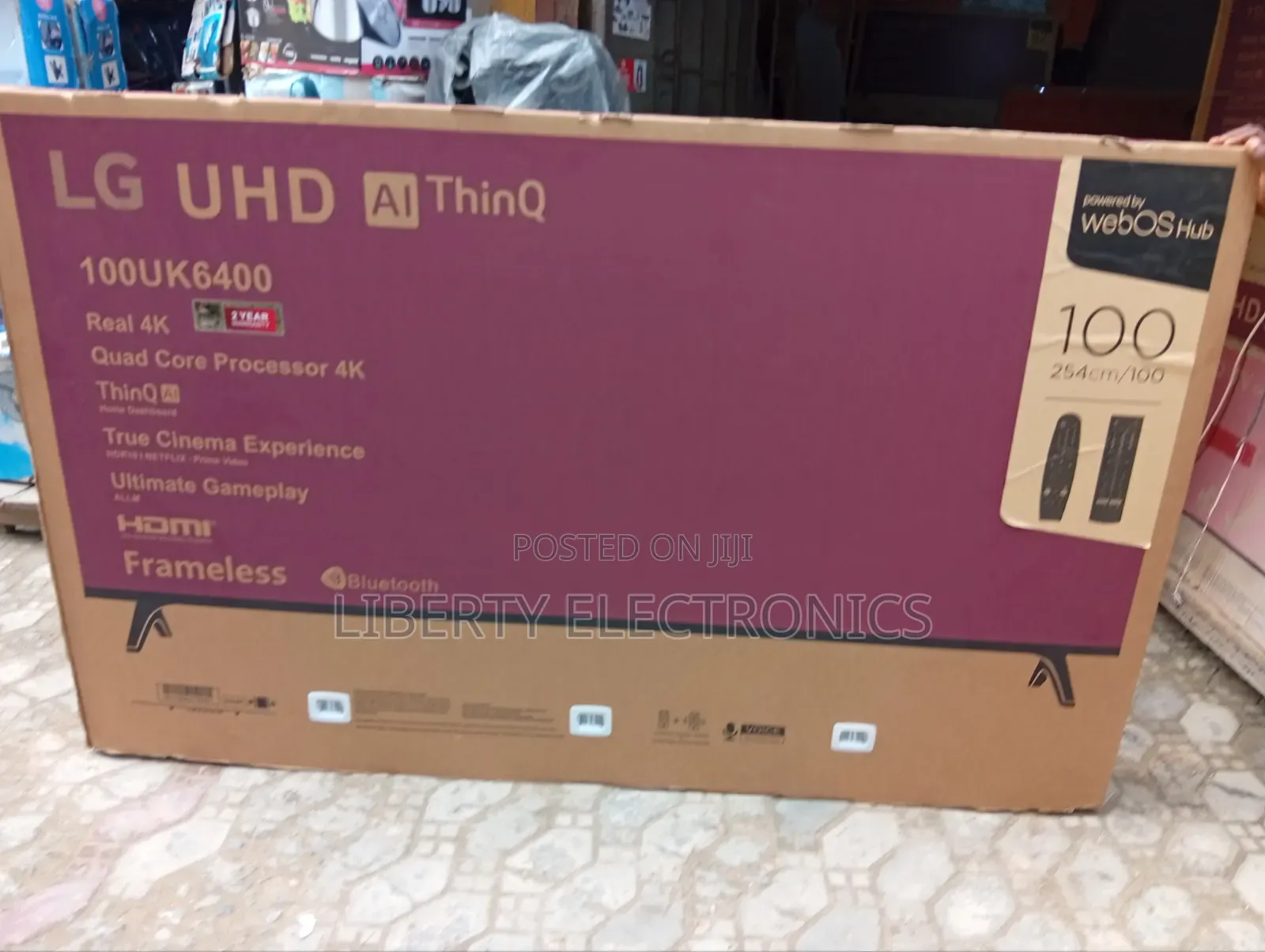 ThinQ LG 100 Inches Ai Webos