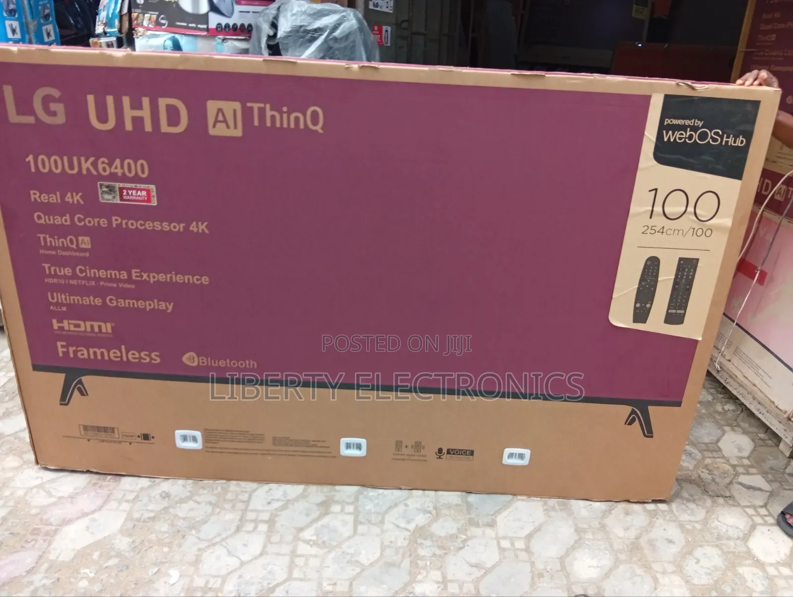 ThinQ LG 100 Inches Ai Webos