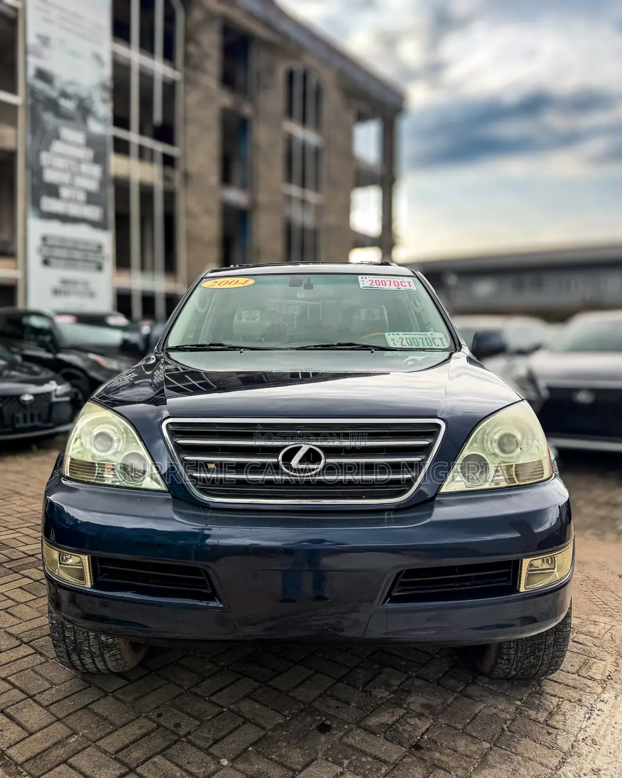 Lexus GX 470 Sport Utility 2005 Blue