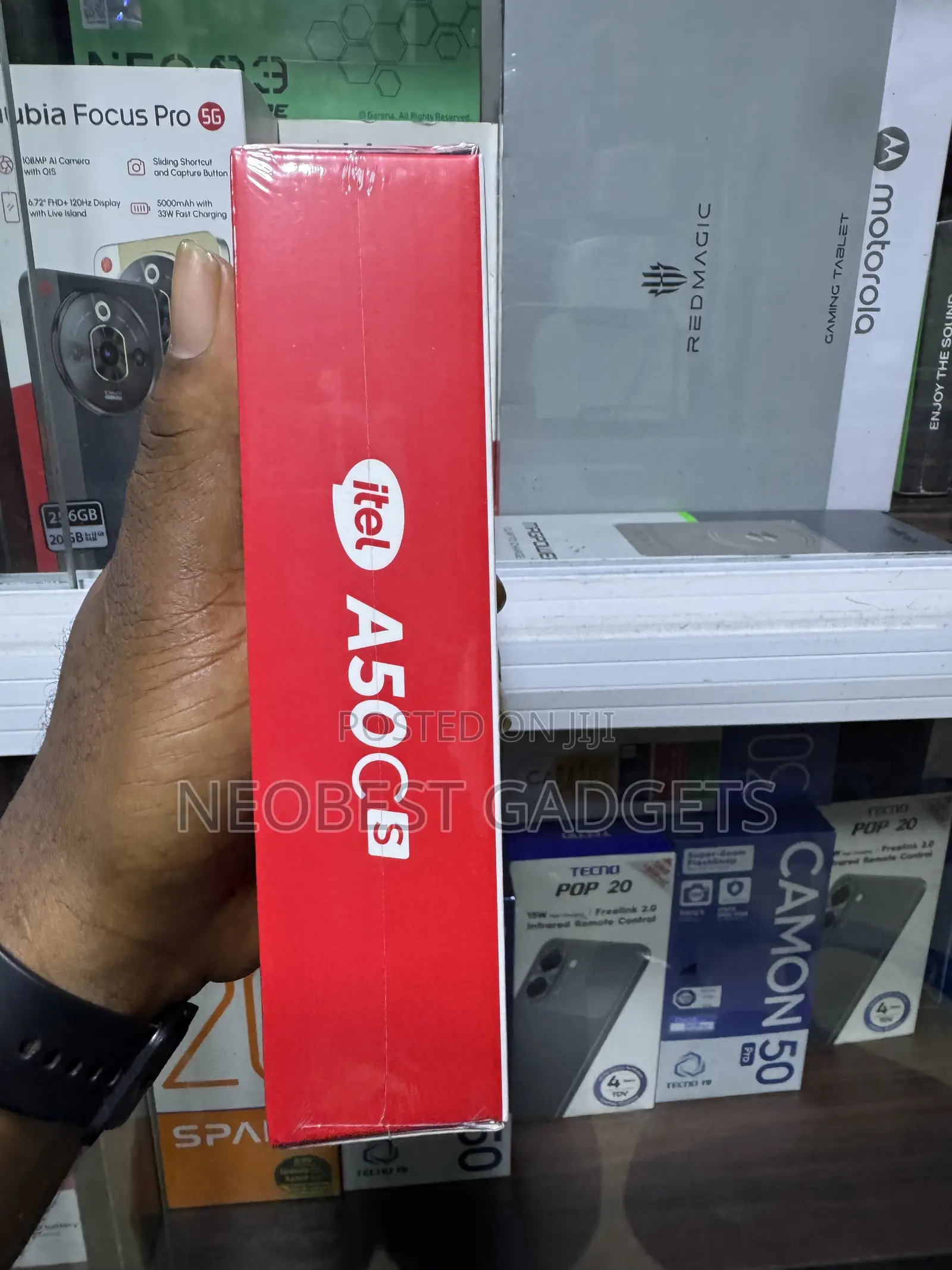 New Itel A50C 32 GB Black