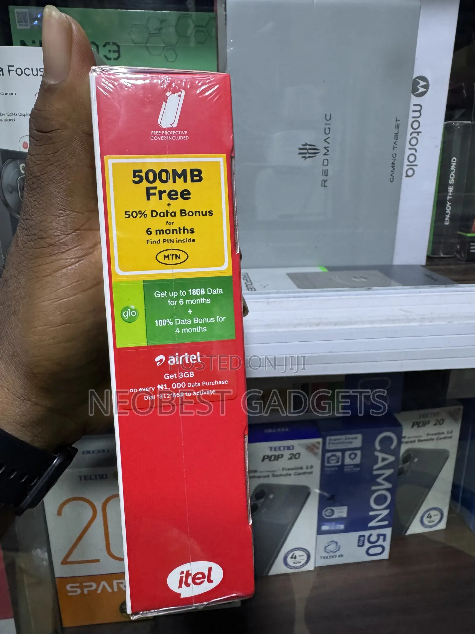 New Itel A50C 32 GB Black
