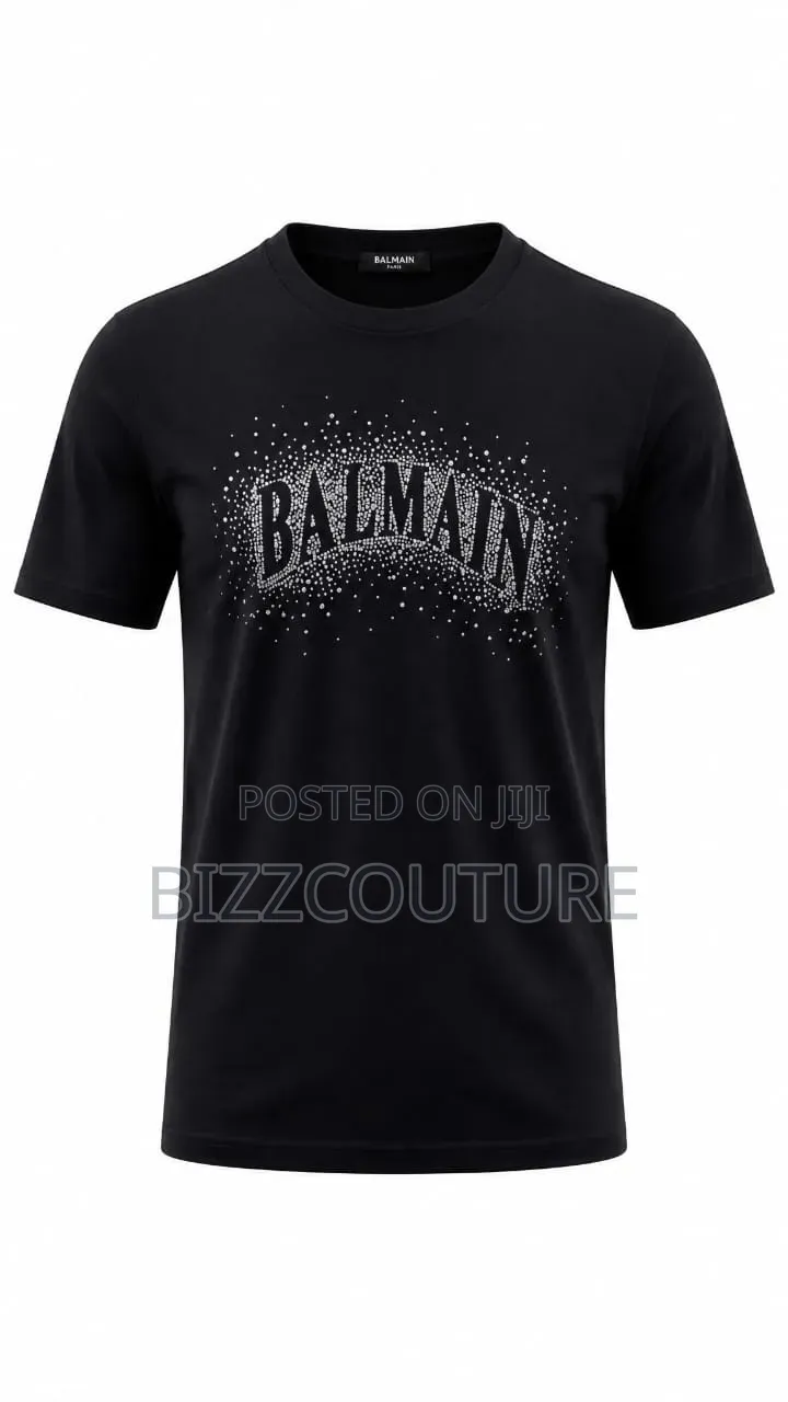 Original Balmain Men's T-Shirts 100% Authentic Guaranteed
