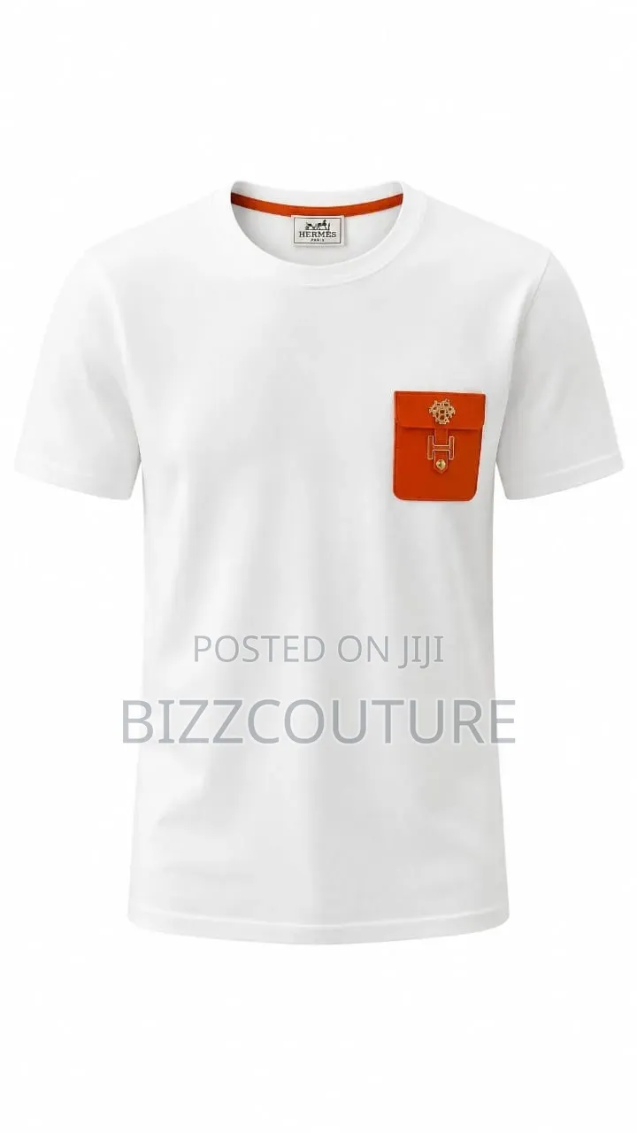 Original Hermes Men's T-Shirts 100% Authentic Guaranteed