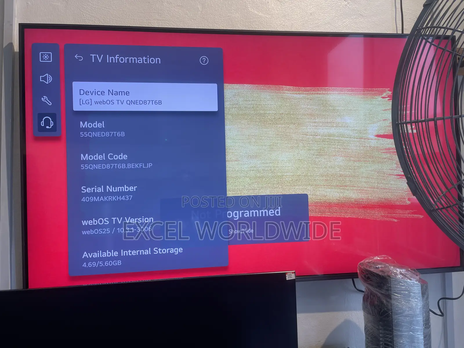 55”LG QNED Ultra Big Smart TV That Delivers Stunning Visuals .