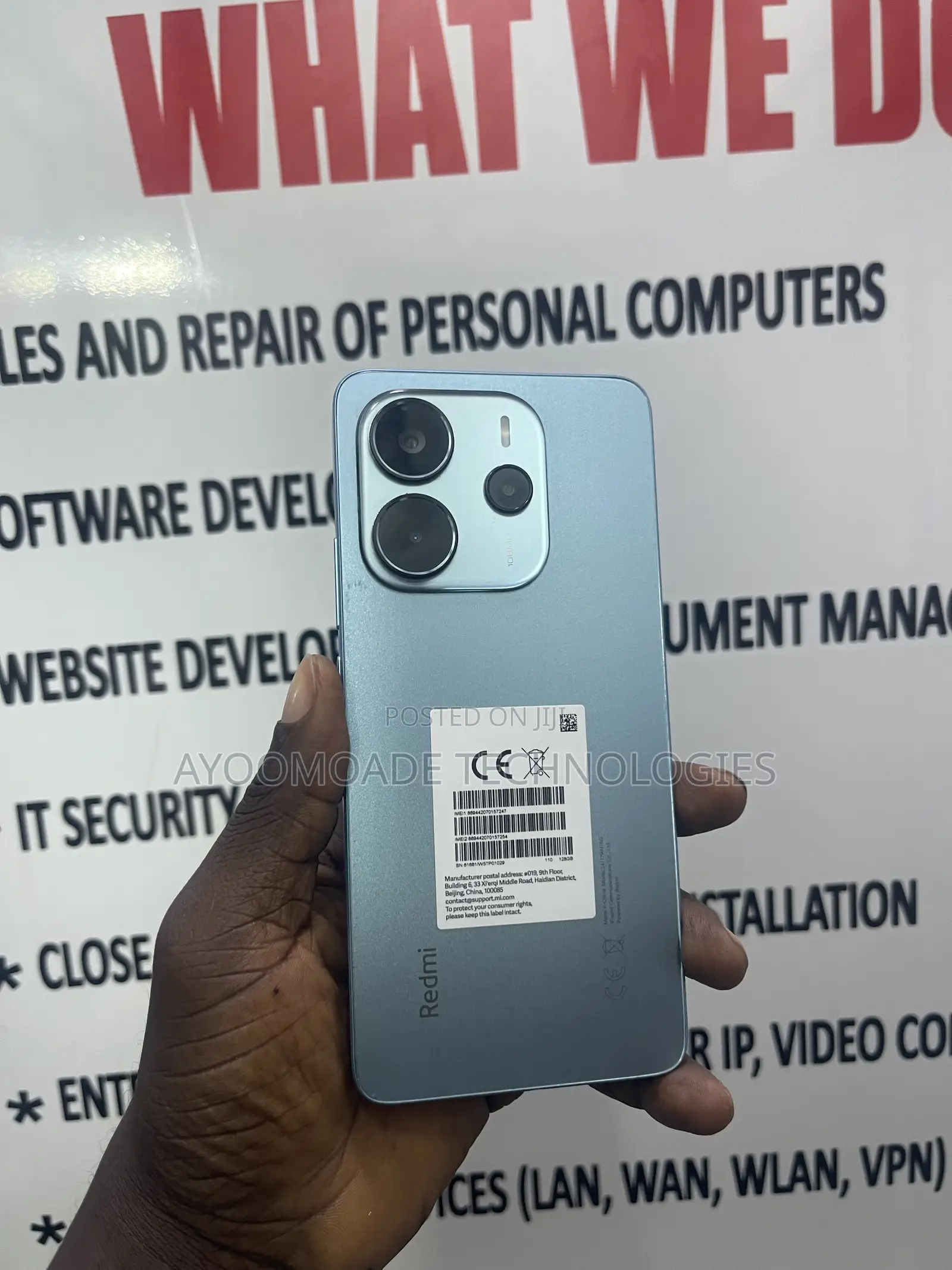 Xiaomi Redmi Note 14 4G 128 GB Blue