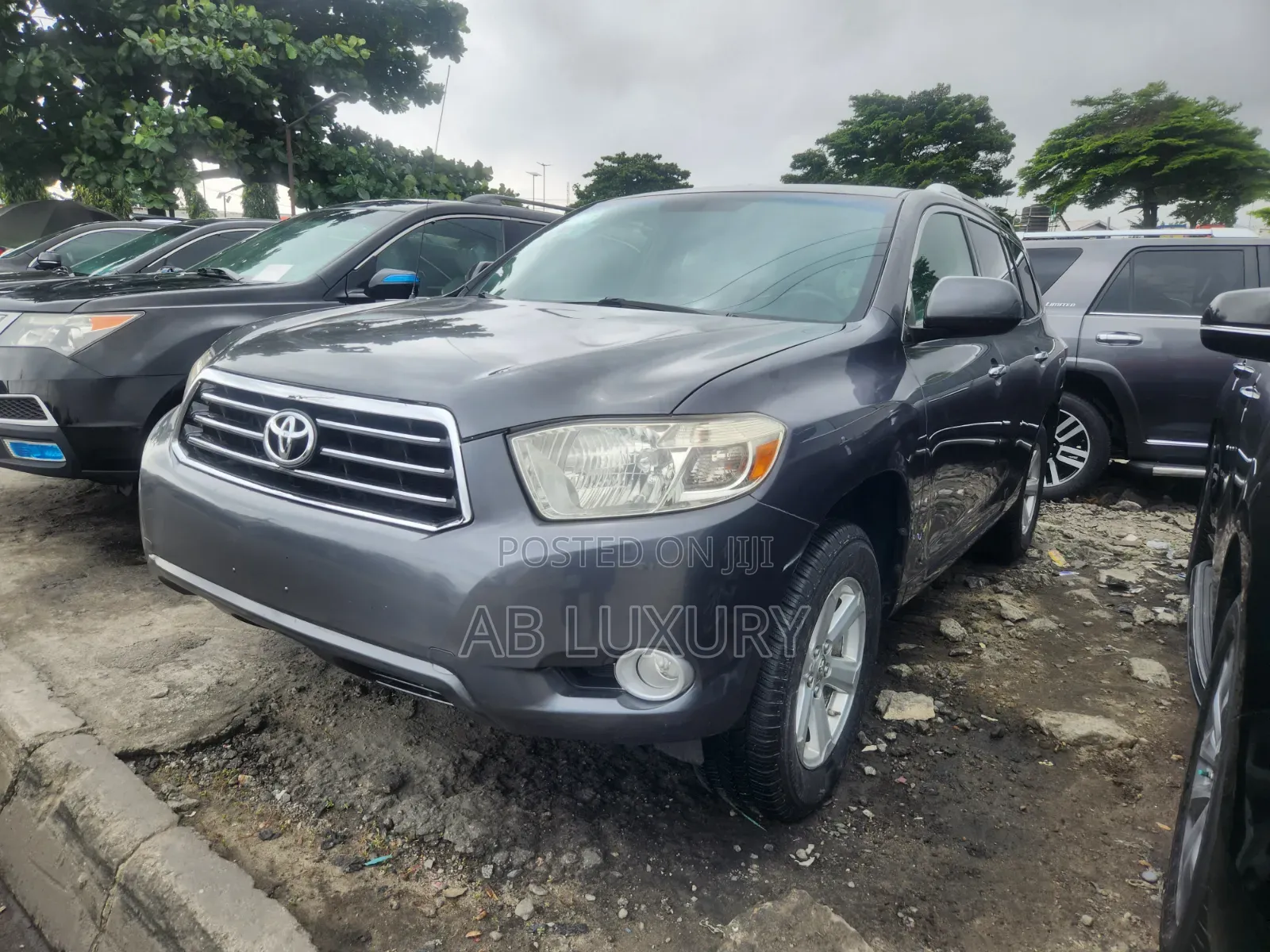 Toyota Highlander 2009 Gray