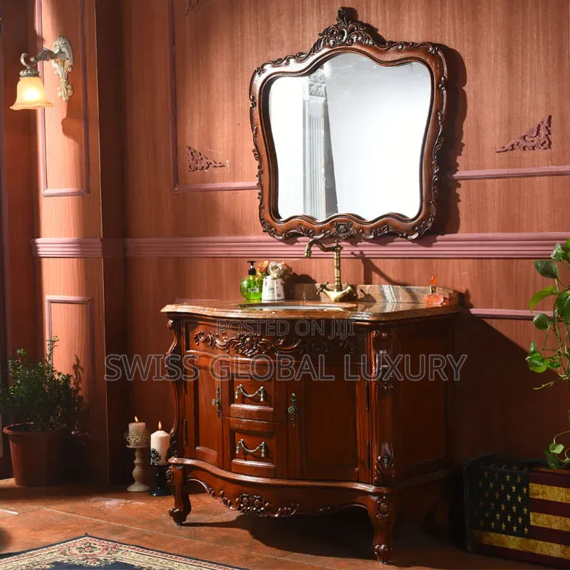 Luxury Black Marble Vanity Unit – Exclusive Model