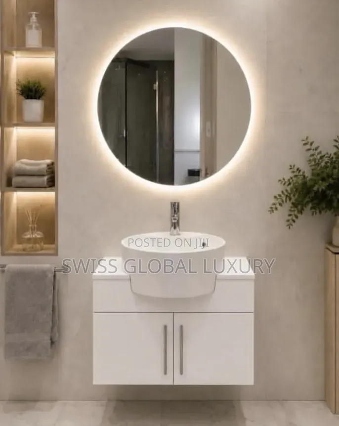 Luxury Cabinet With Magnify Mirror