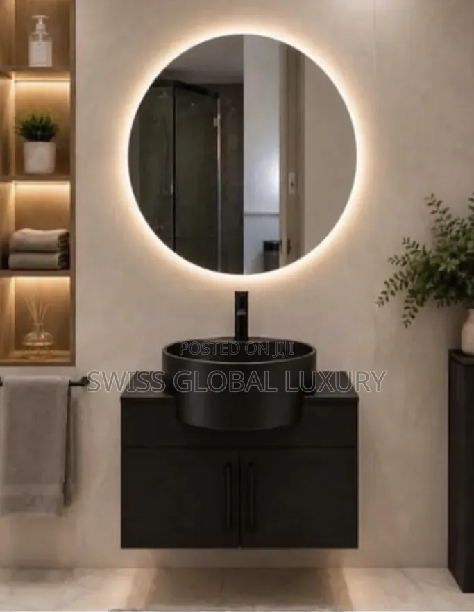 Luxury Cabinet With Magnify Mirror