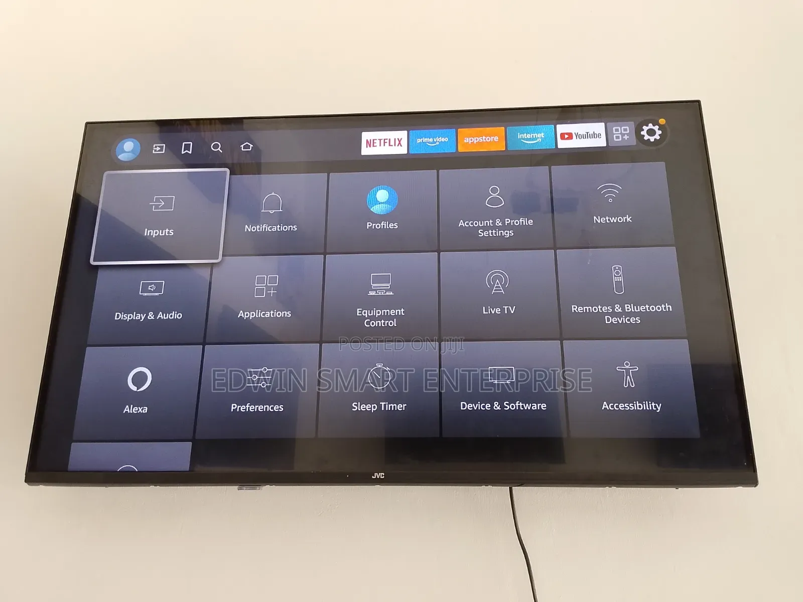 JVC Smart Fire Television 32 Inches