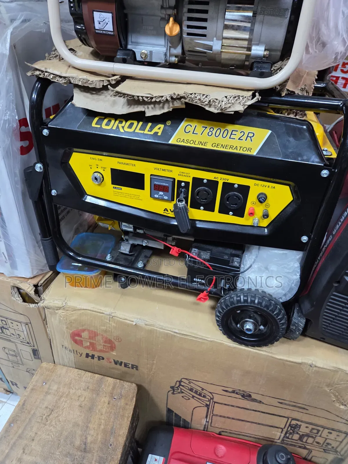 4.5kVA Corolla Petrol Generator – Durable Dependable