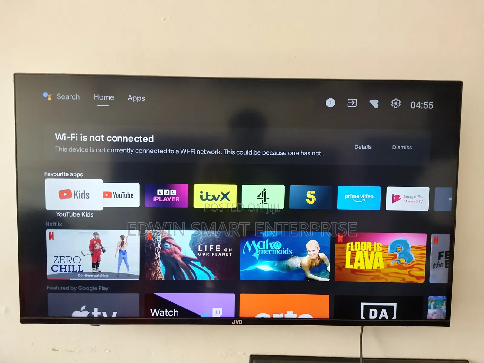 JVC Android Smart Television 40 Inches
