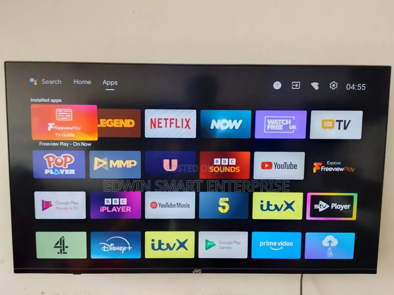 JVC Android Smart Television 40 Inches